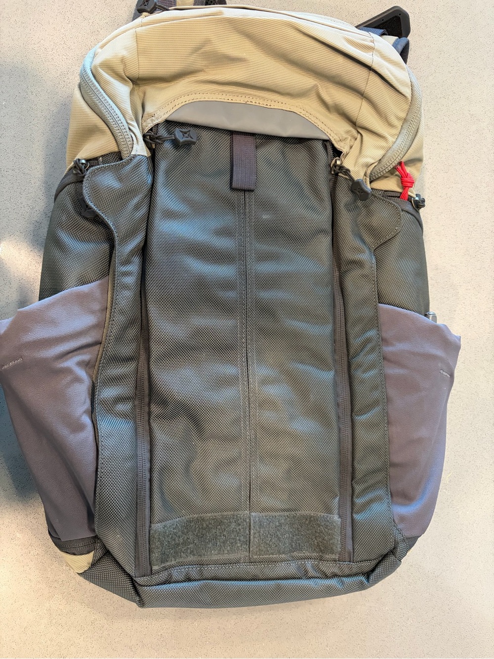Men's Olive and Tan Everyday Backpack - Unbranded